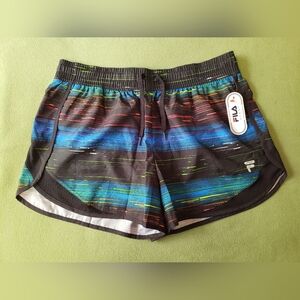 NWT Fila Multi-Color Athletic Shorts